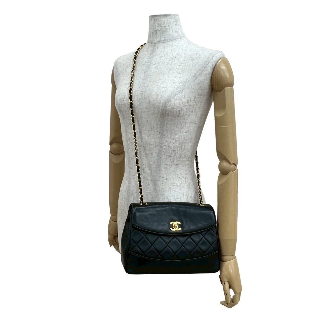 Chanel Matelassé Lambskin Leather Shoulder Bag