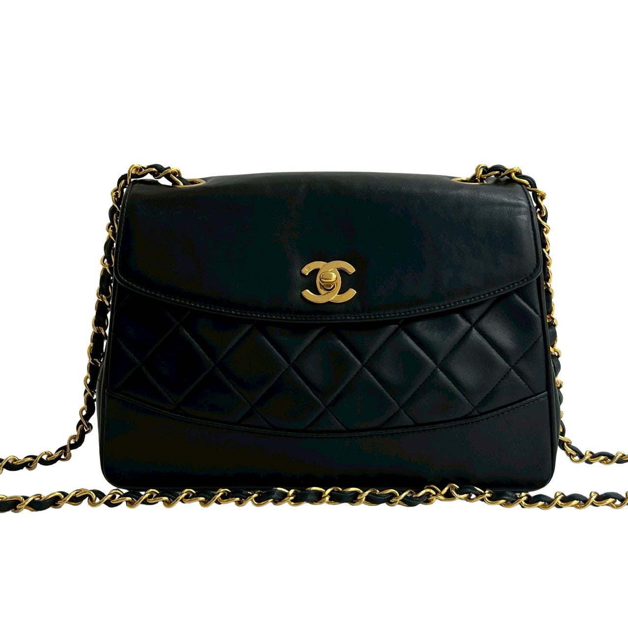 Chanel Matelassé Lambskin Leather Shoulder Bag
