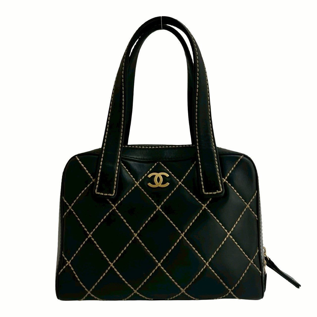 Chanel Wild Stitch Leather Handbag