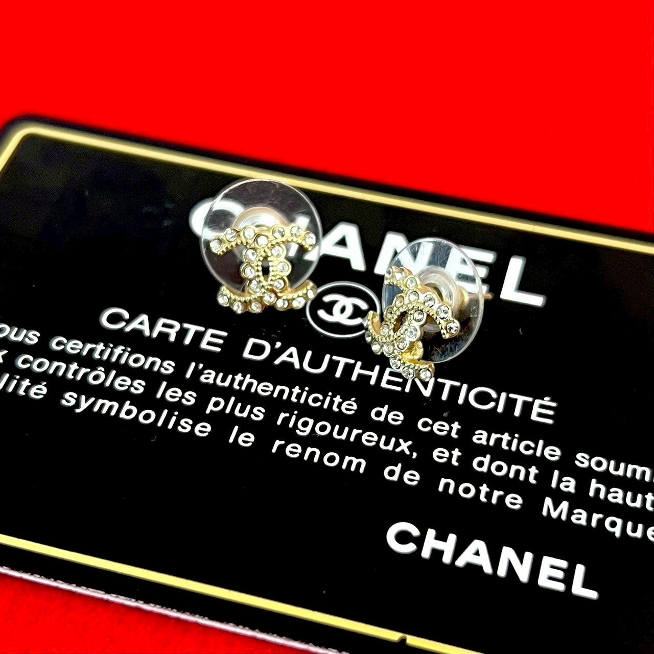 Chanel Coco Mark Earrings