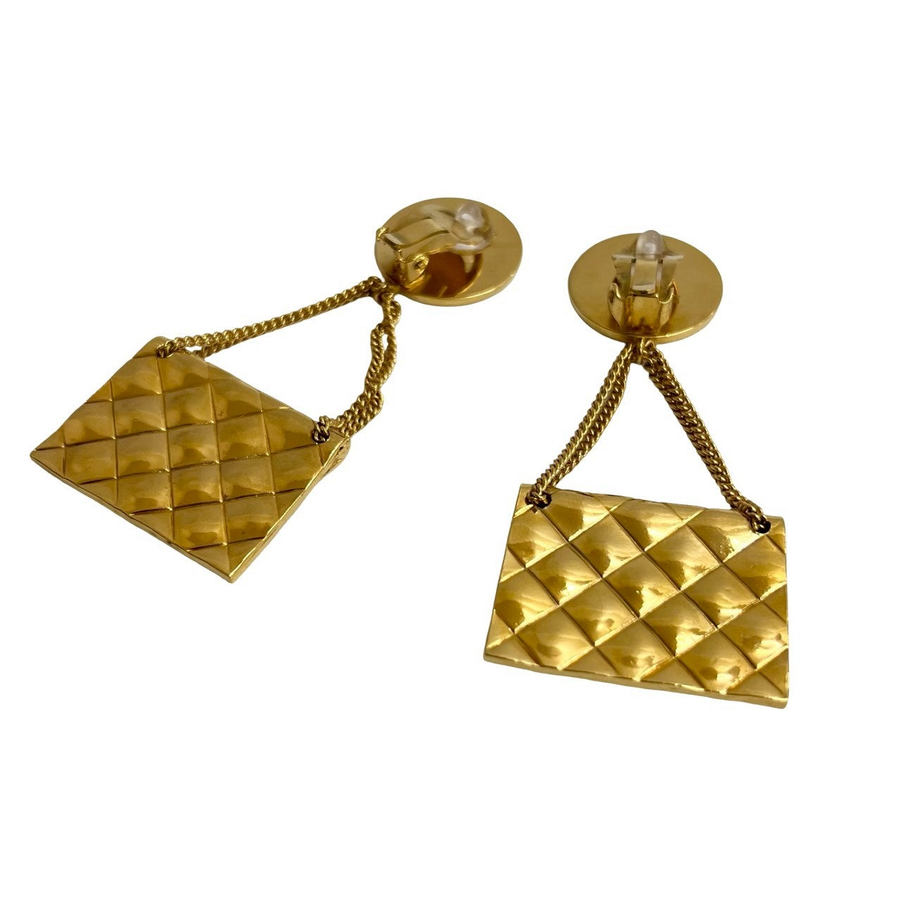 Chanel Coco Mark Matelassé Earrings