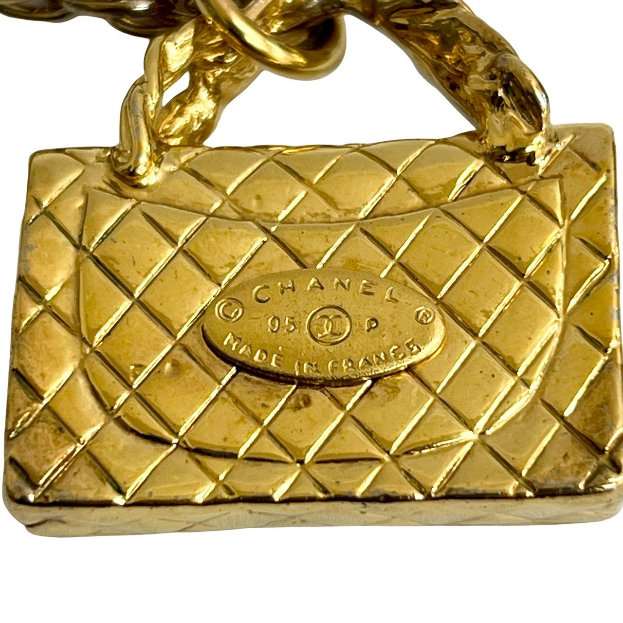 Chanel Matelasse Necklace Pendant Accessory