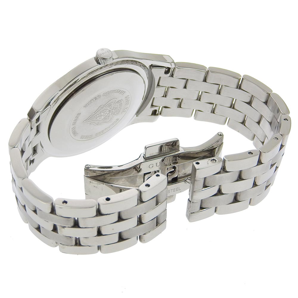 GUCCI Watches Quartz 5500XL Stainless Steel Silver Silver dial mens  d
