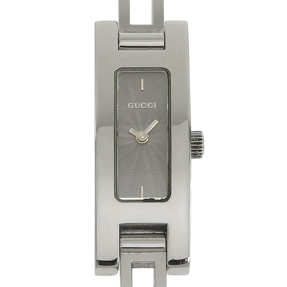 GUCCI Watches Quartz 3900L Stainless Steel Silver Silver dial Women