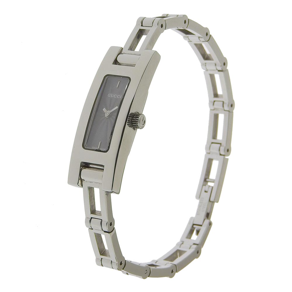 GUCCI Watches Quartz 3900L Stainless Steel Silver Silver dial Women