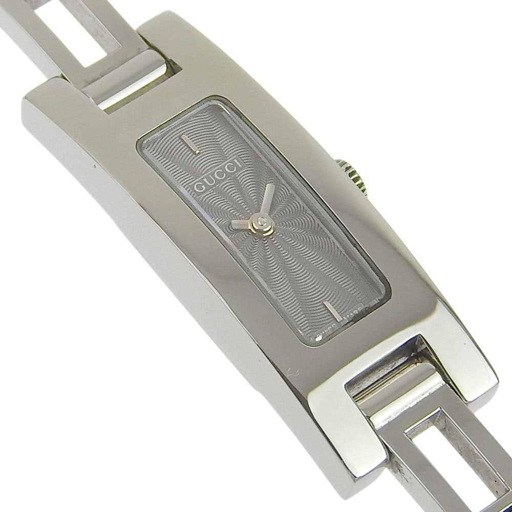 GUCCI Watches Quartz 3900L Stainless Steel Silver Silver dial Women