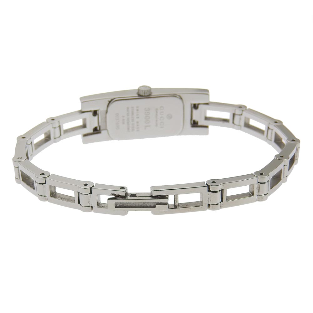 GUCCI Watches Quartz 3900L Stainless Steel Silver Silver dial Women
