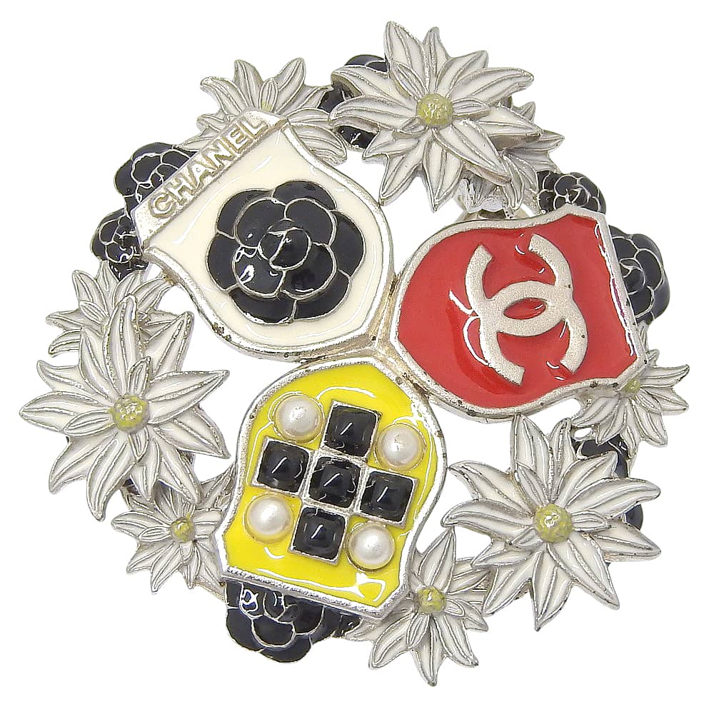 Chanel Coco Mark Camellia Brooch