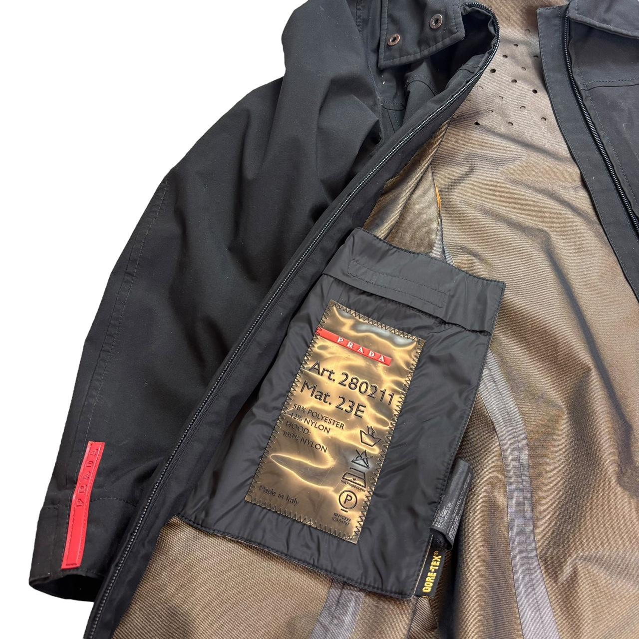 Prada sport Gore-Tex long jacket (S)