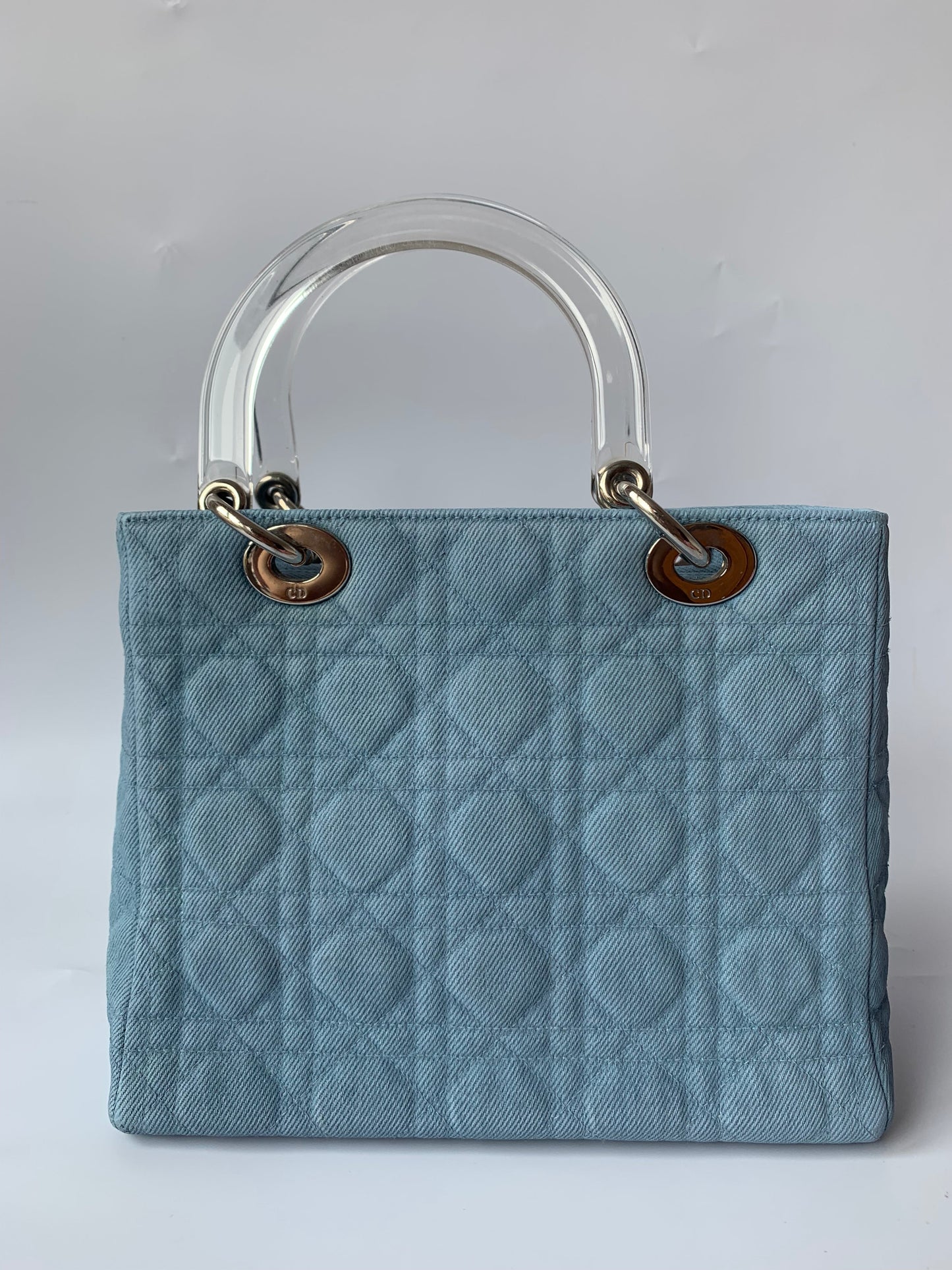 Lady Dior Denim   Medium size