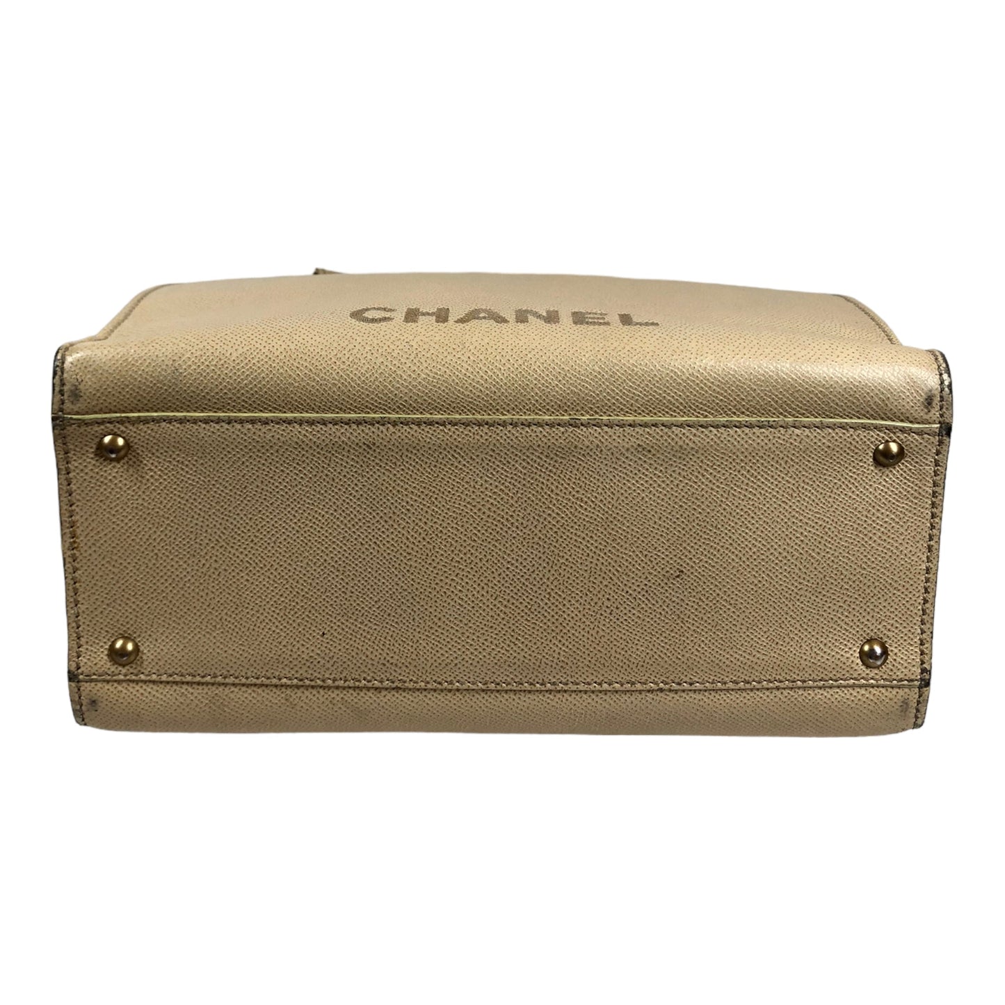 CHANEL   Bag -- Plain Leather CRM W [Designers] Design   SHOPPER BAG