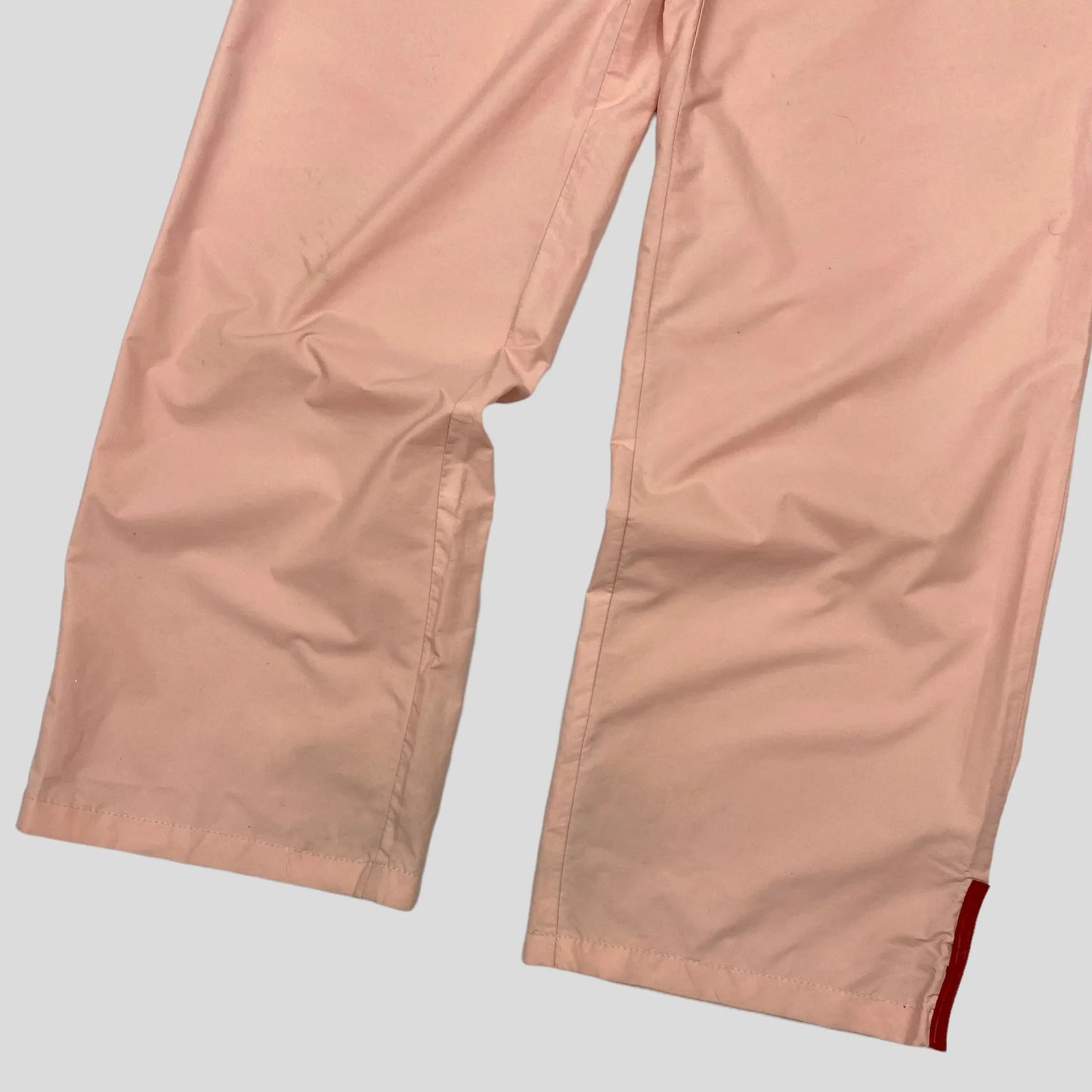 Prada Sport SS1999 Baby Pink Nylon Parachute Bottoms - W24-W30