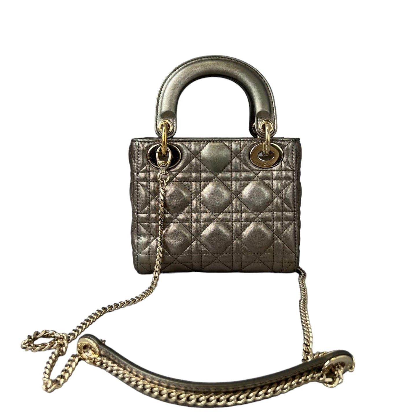 Mini Lady Dior Copper GHW
