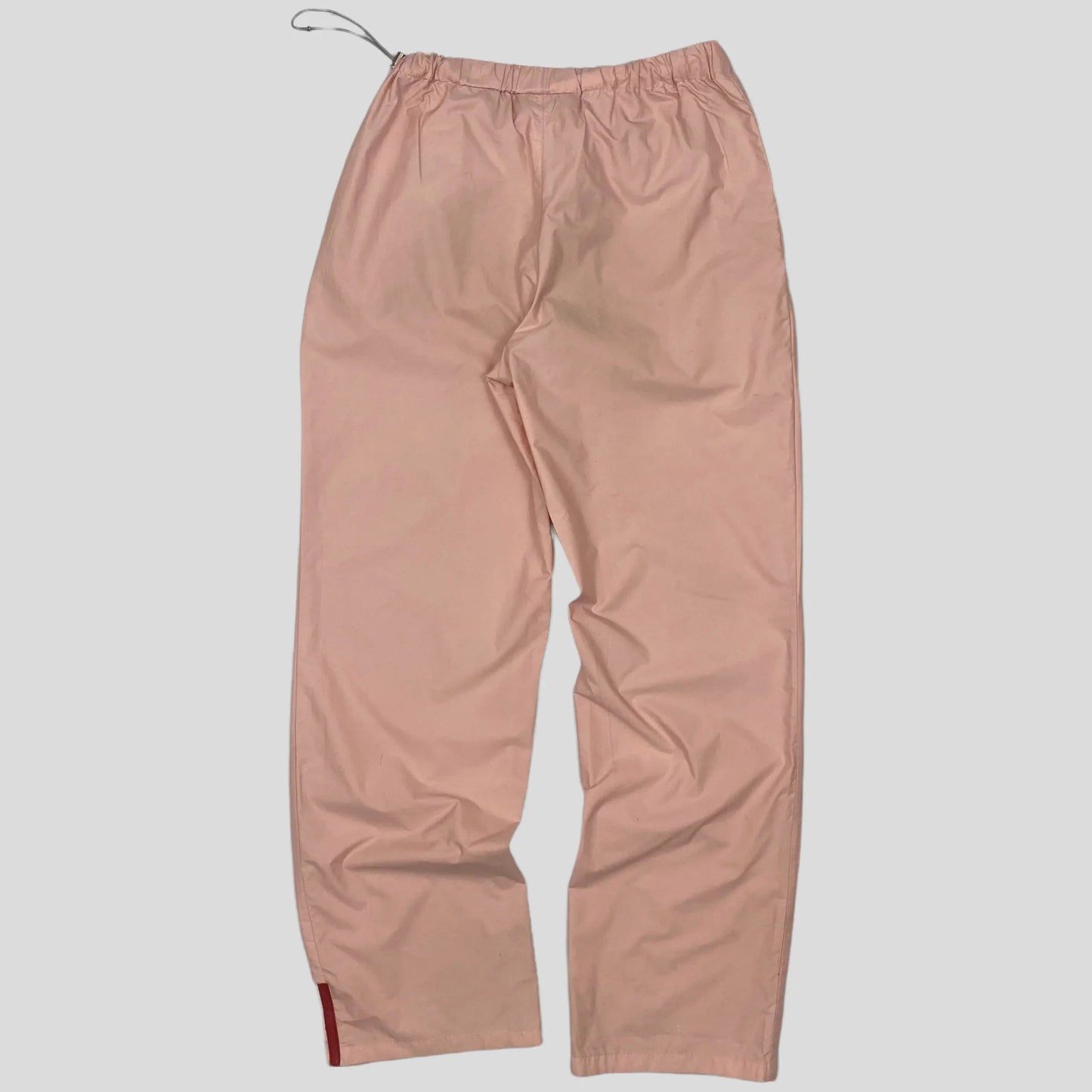 Prada Sport SS1999 Baby Pink Nylon Parachute Bottoms - W24-W30