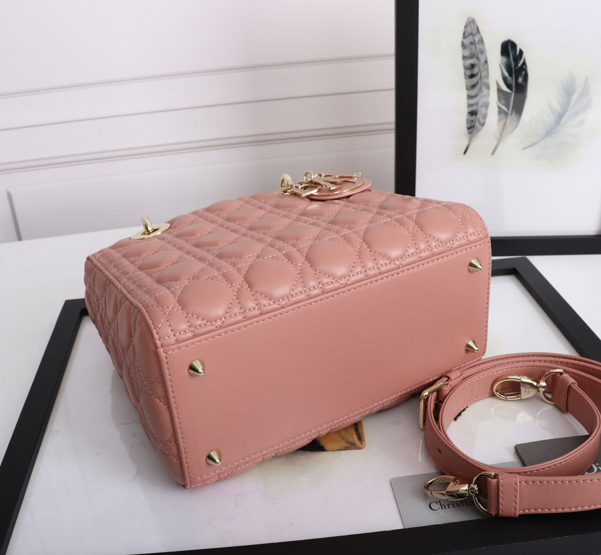 Christian Dior Medium Lady Dior  Bag