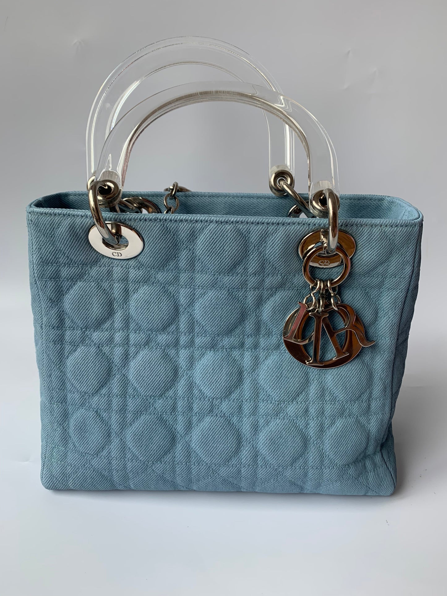 Lady Dior Denim   Medium size