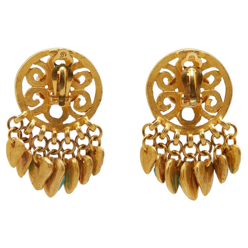 Chanel Coco Mark Swing Earrings