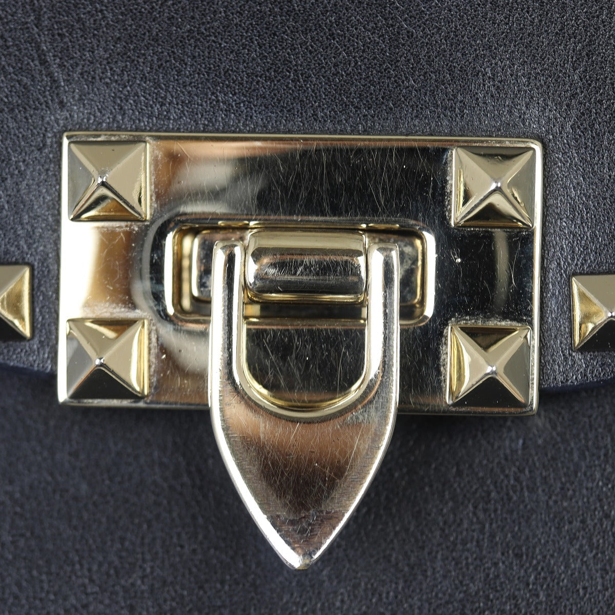 Valentino Vitello Rockstud Flap Bag