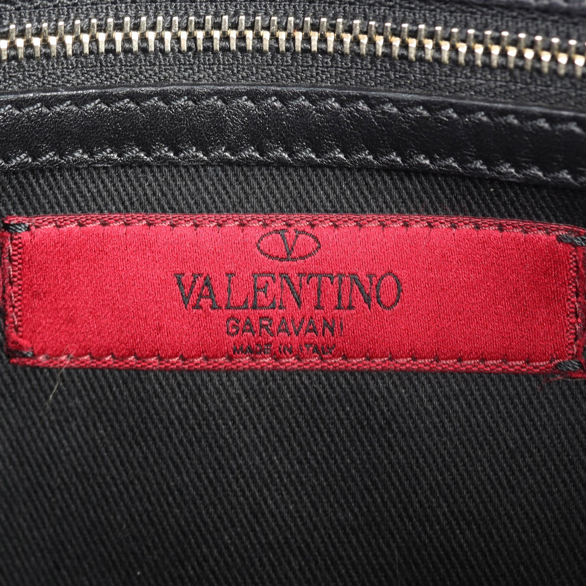 Valentino Vitello Rockstud Flap Bag