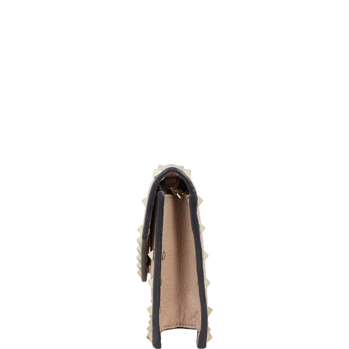 Valentino Rockstud Envelope Chain Wallet