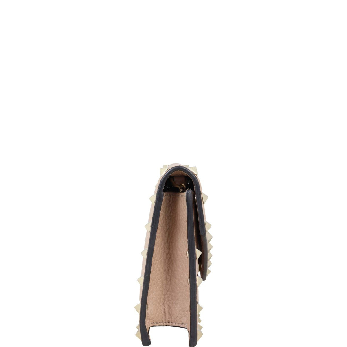 Valentino Rockstud Envelope Chain Wallet