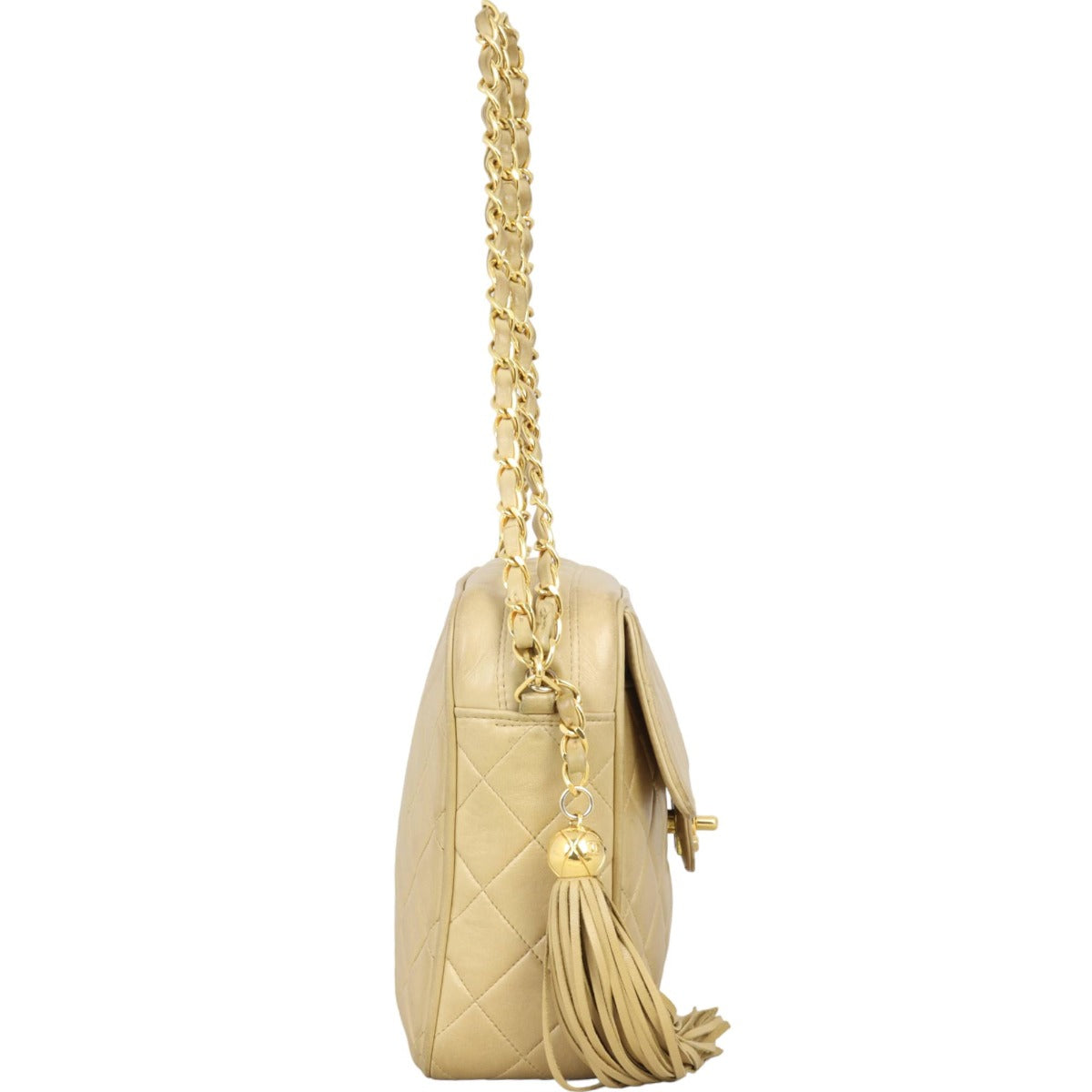 Chanel   CC Tassel Camera Bag