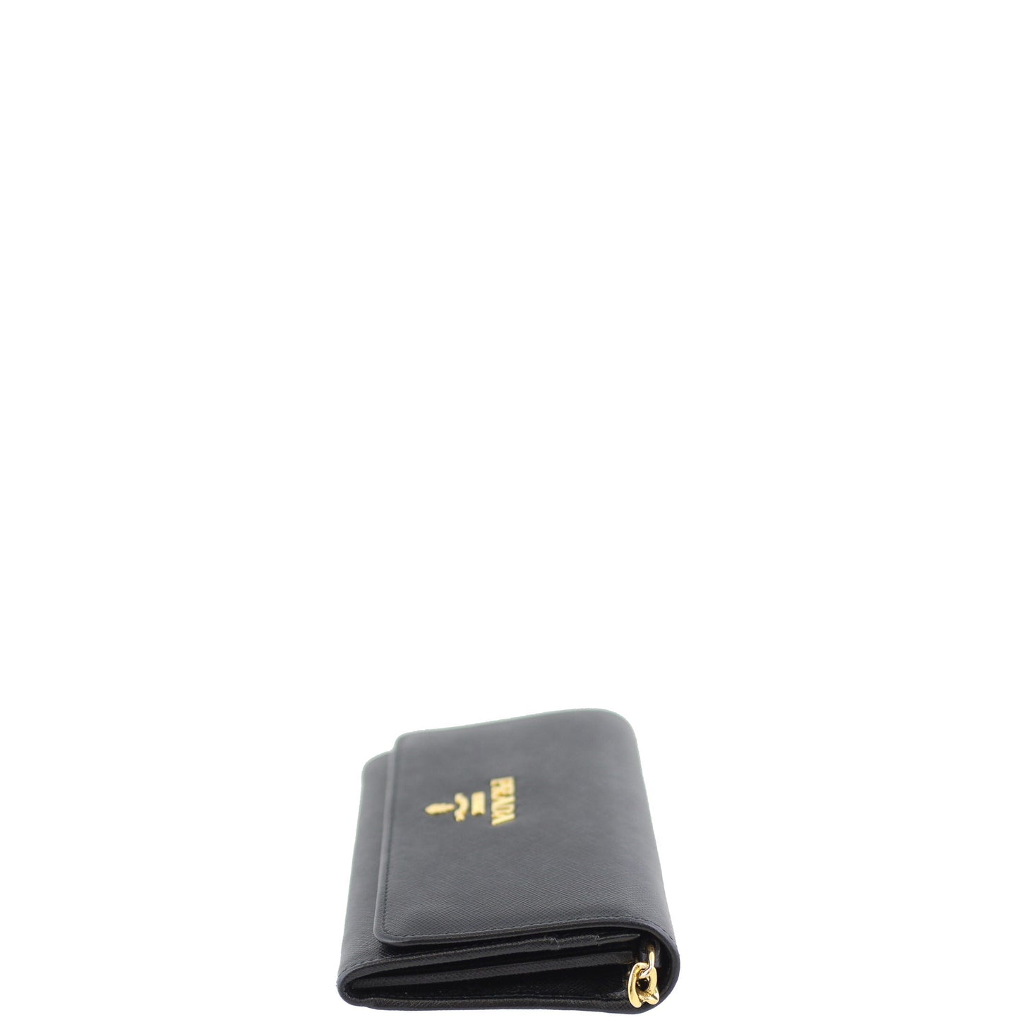 Prada Saffiano Lux Chain Wallet