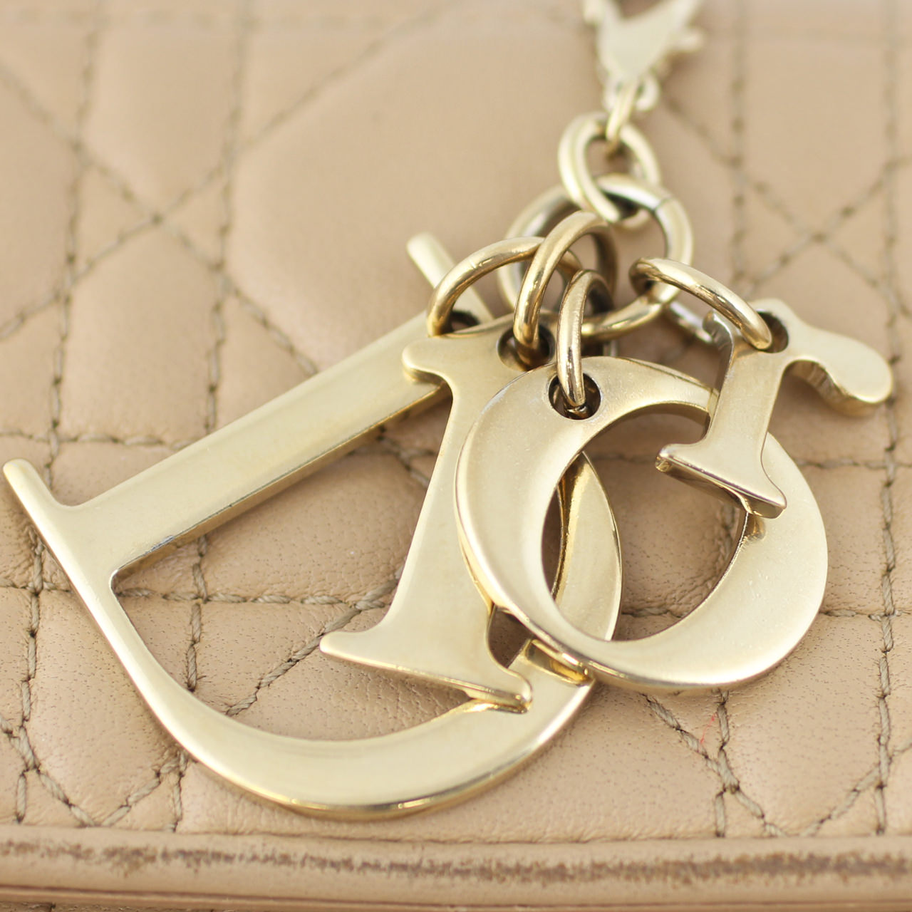 Dior Lady Dior Chain Wallet
