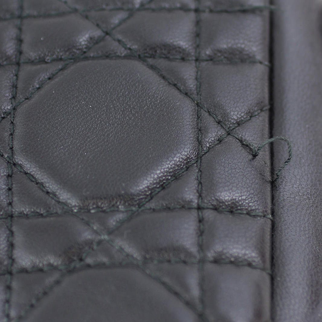 Dior Cannage New Lock Pouch Bag
