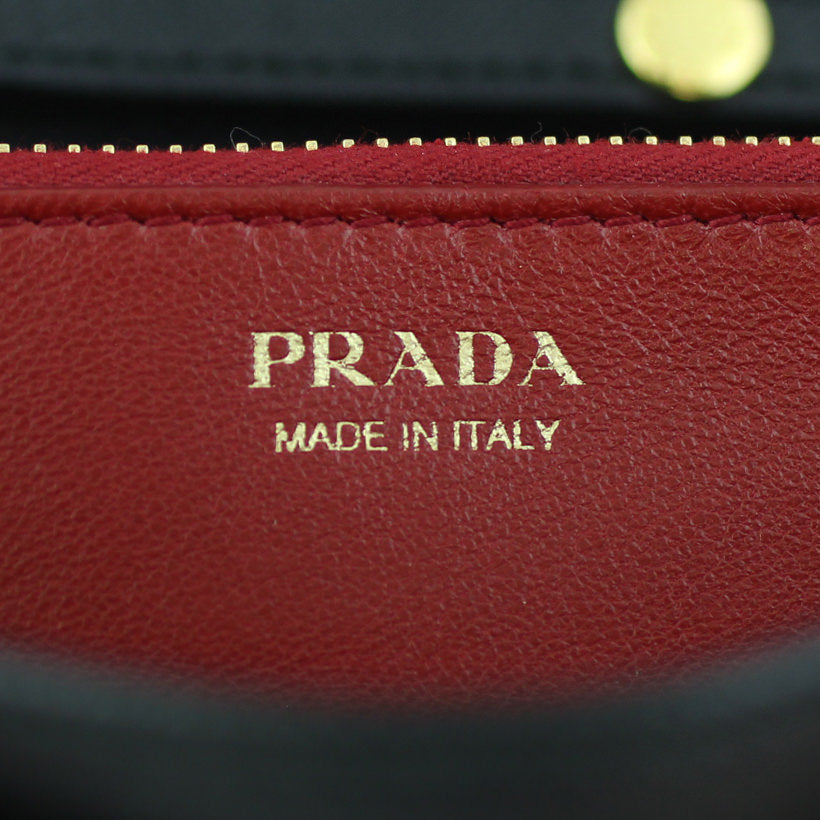 Prada Saffiano Lux Chain Wallet