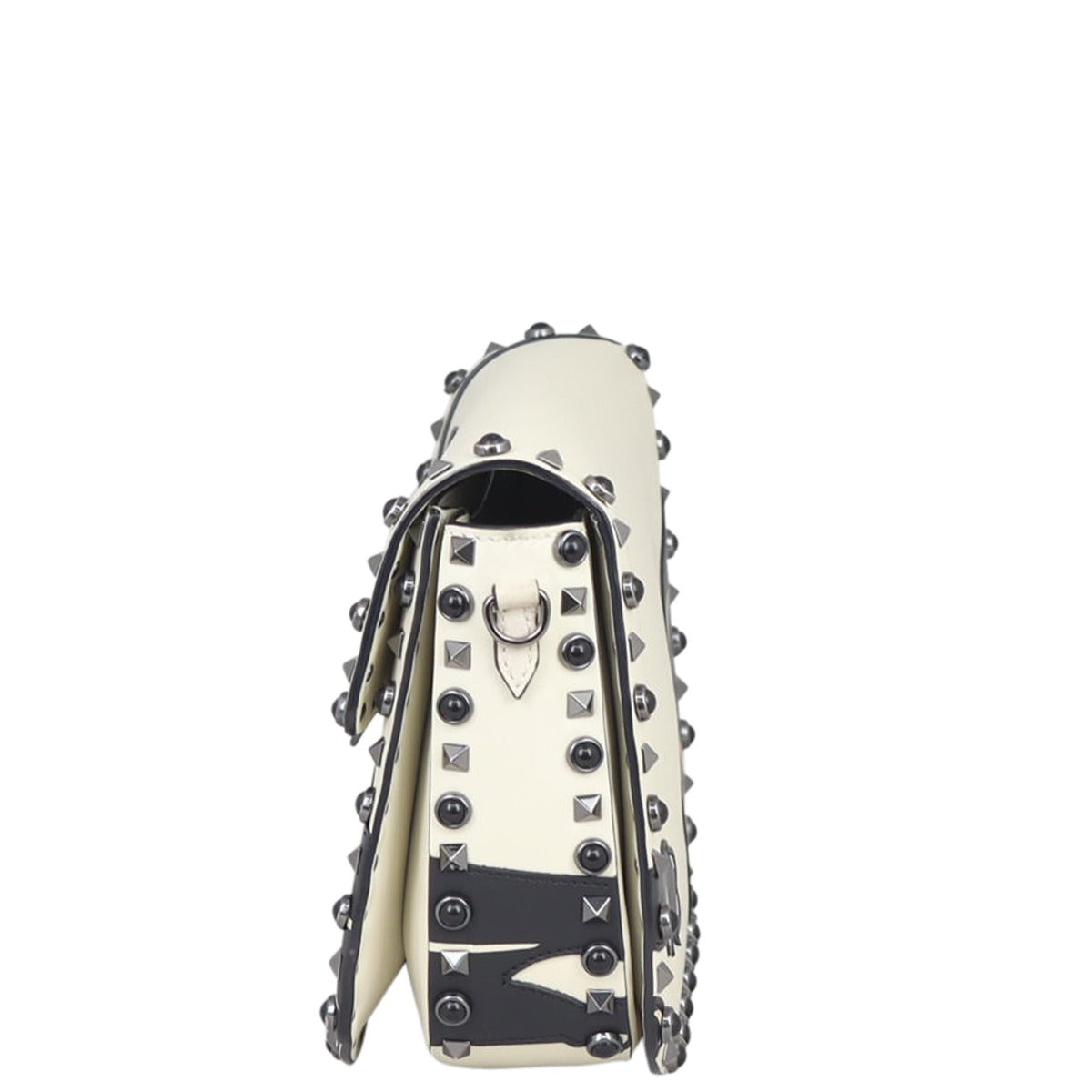 Valentino Rolling Rockstud Panther Guitar Strap Crossbody