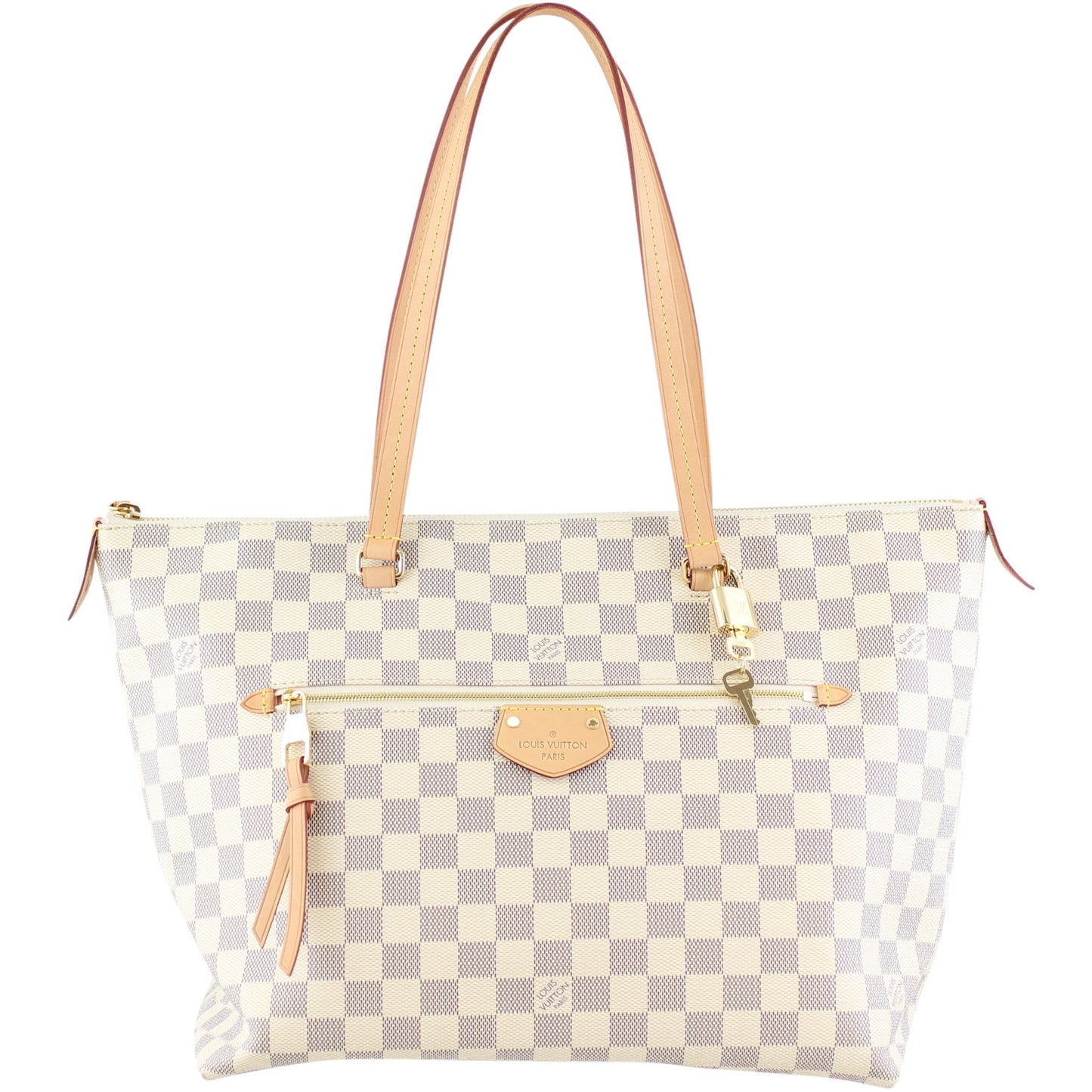Louis Vuitton Iena MM Damier Azur Rose Ballerine
