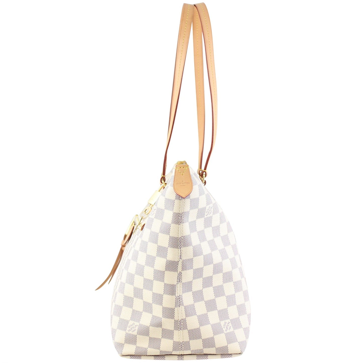 Louis Vuitton Iena MM Damier Azur Rose Ballerine