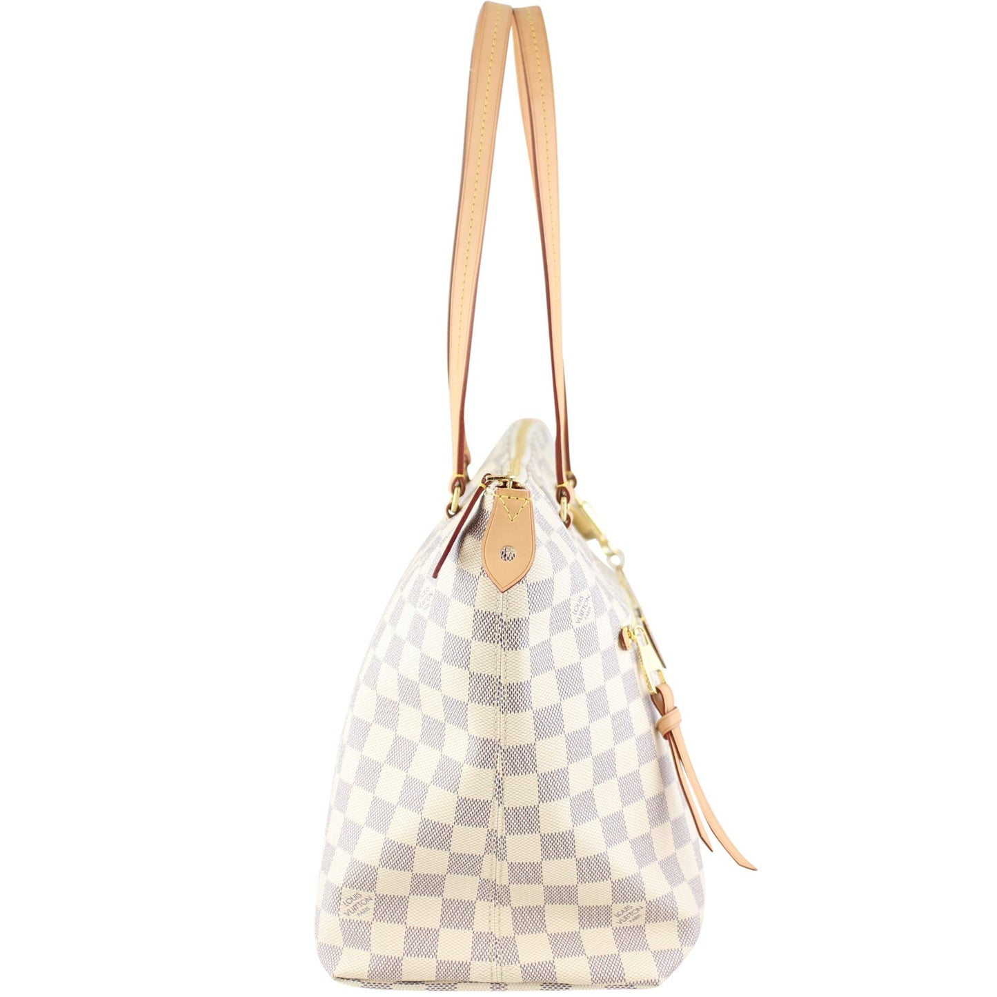 Louis Vuitton Iena MM Damier Azur Rose Ballerine