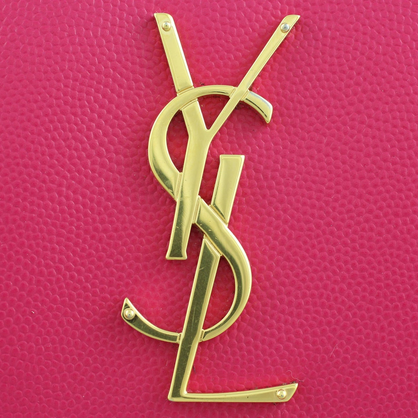 Saint Laurent Monogram Wallet on Chain
