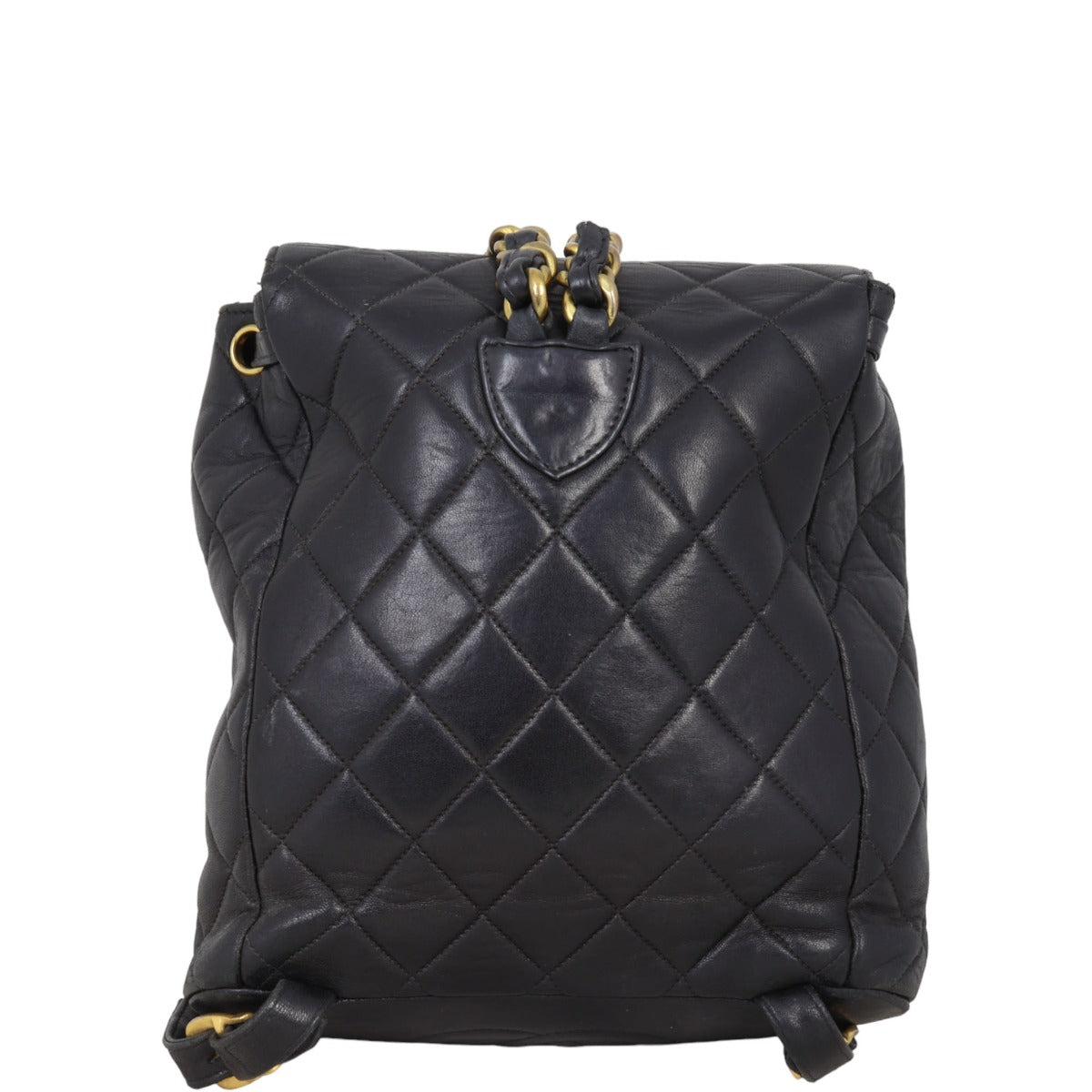 Chanel Duma Quilted Backpack   | Black