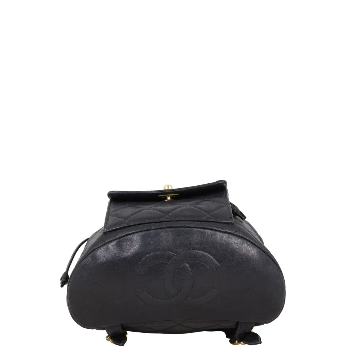 Chanel Duma Quilted Backpack   | Black