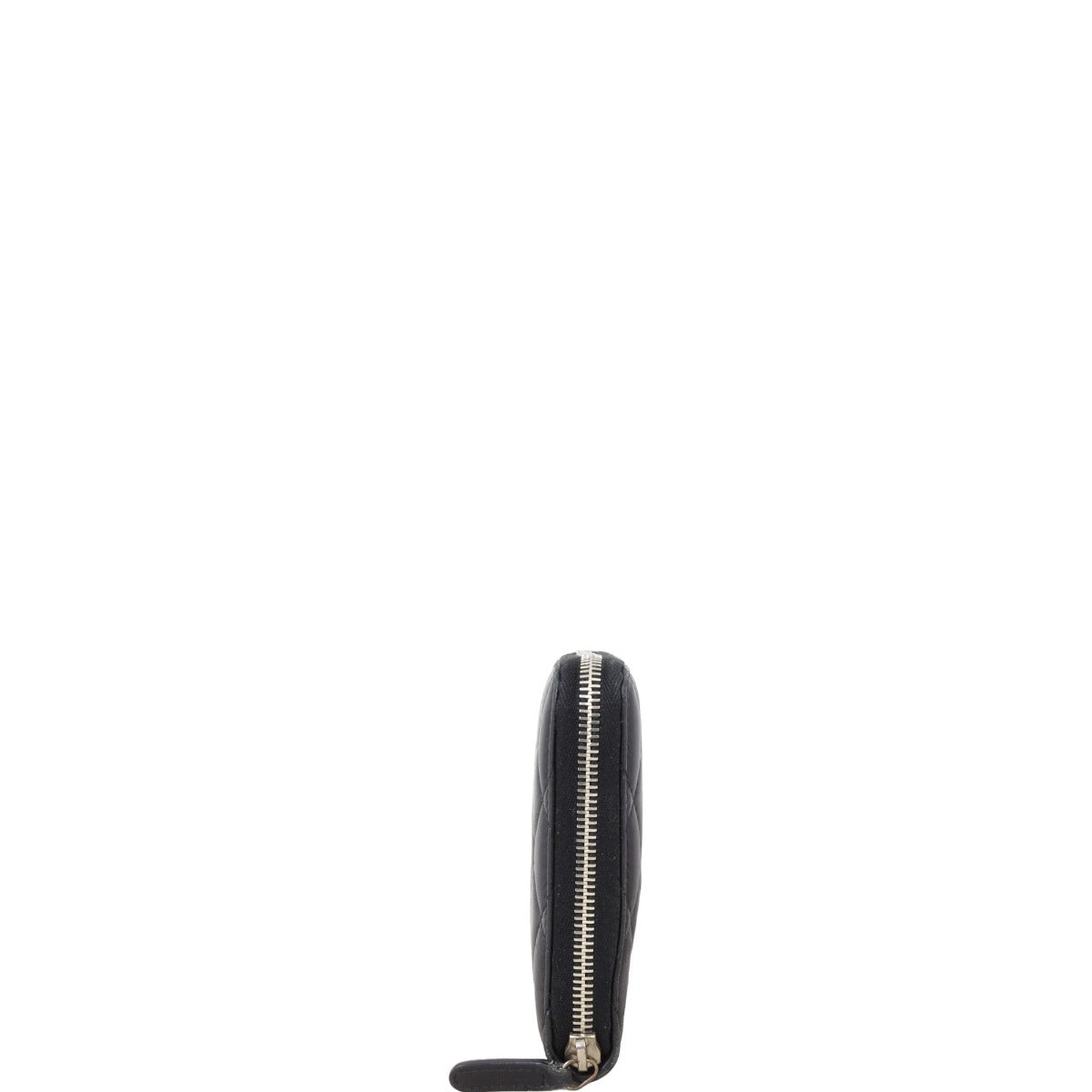 Chanel Classic CC Zip Around Organiser Wallet | Black Diamond