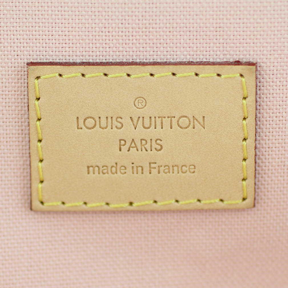 Louis Vuitton Iena MM Damier Azur Rose Ballerine