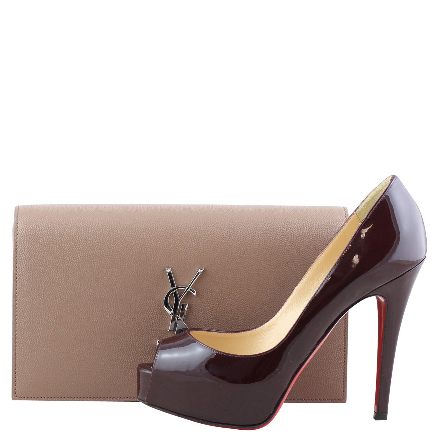 Saint Laurent Classic Monogram Kate Clutch