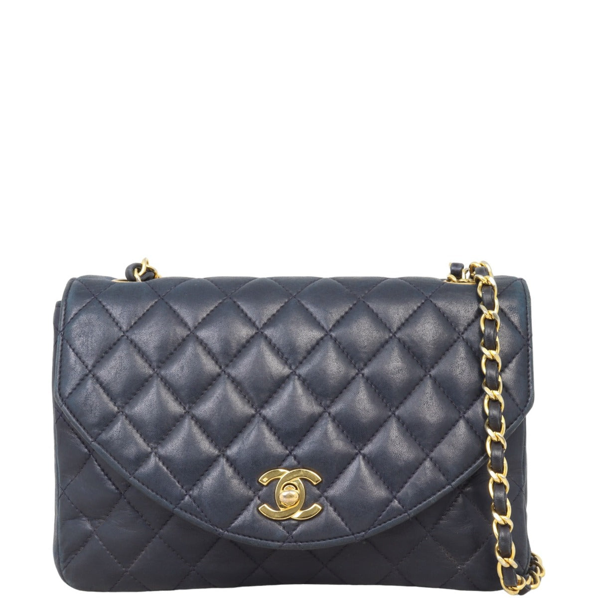 Chanel   Half Moon Single Flap Bag