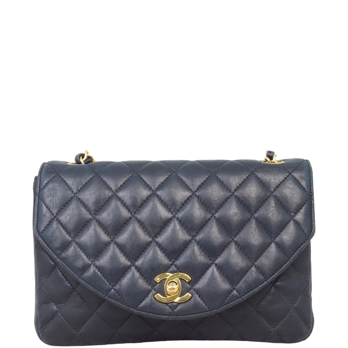 Chanel   Half Moon Single Flap Bag