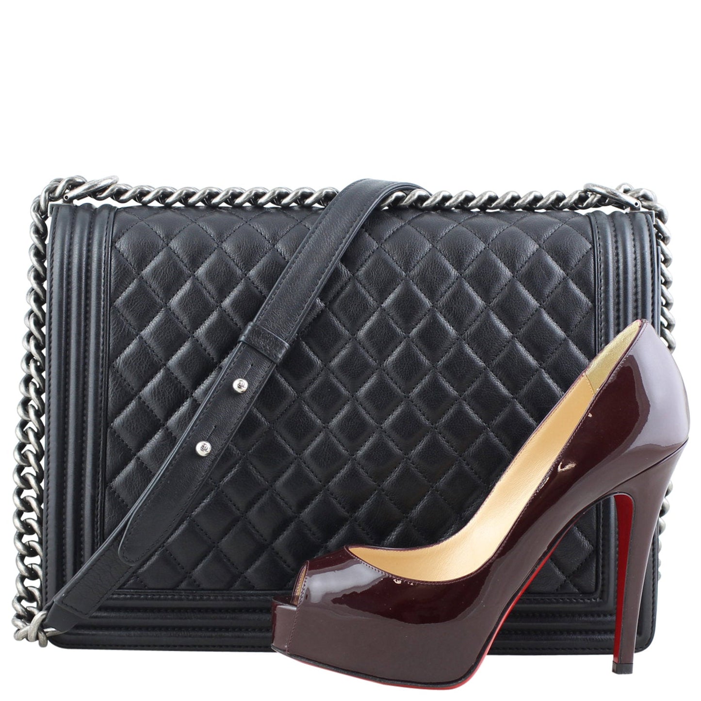 Chanel Boy Large | Black 17 Series