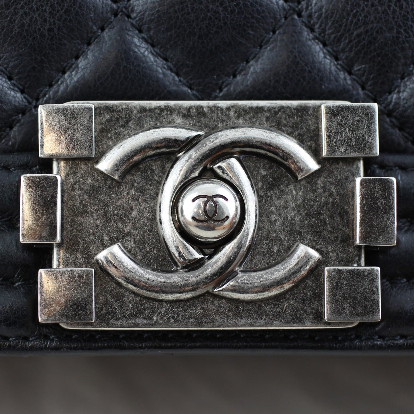 Chanel Boy Large | Black 17 Series
