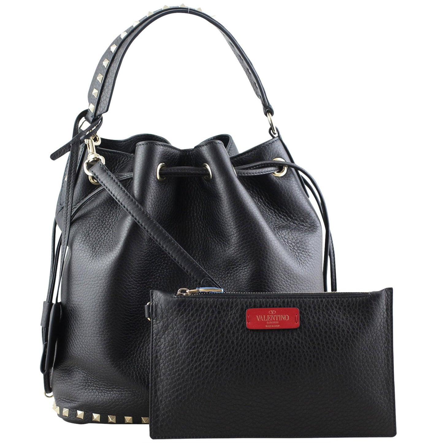 Valentino Rockstud Bucket Bag Medium