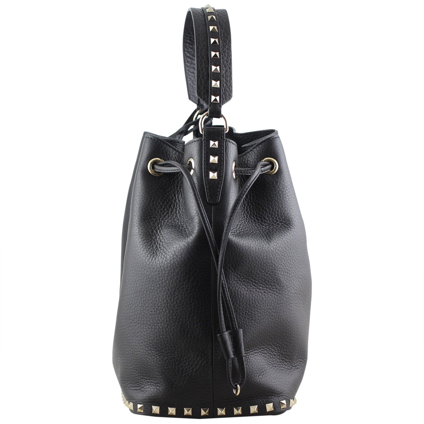Valentino Rockstud Bucket Bag Medium