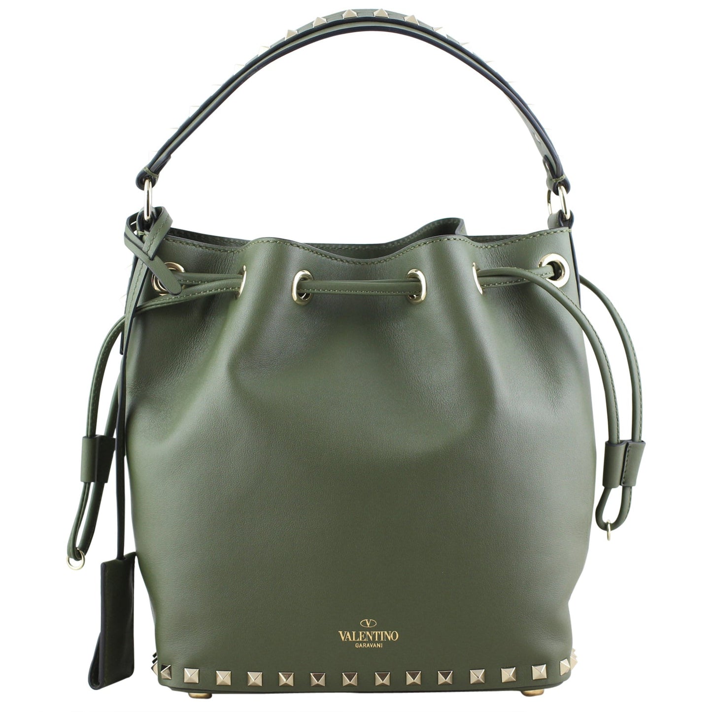 Valentino Rockstud Bucket Bag Small