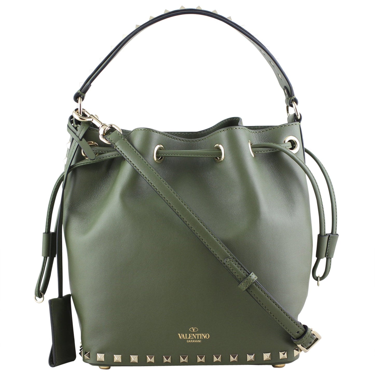 Valentino Rockstud Bucket Bag Small