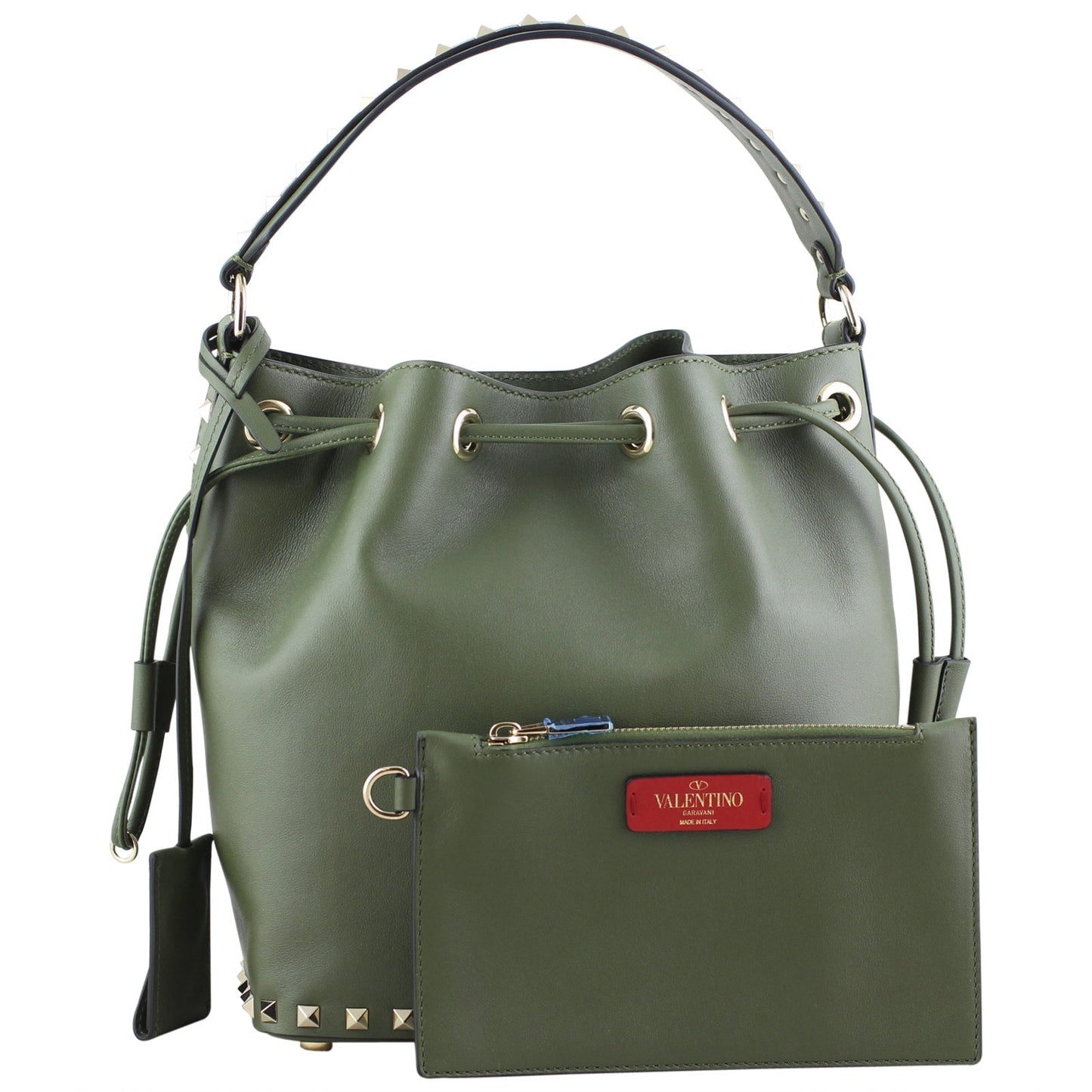 Valentino Rockstud Bucket Bag Small