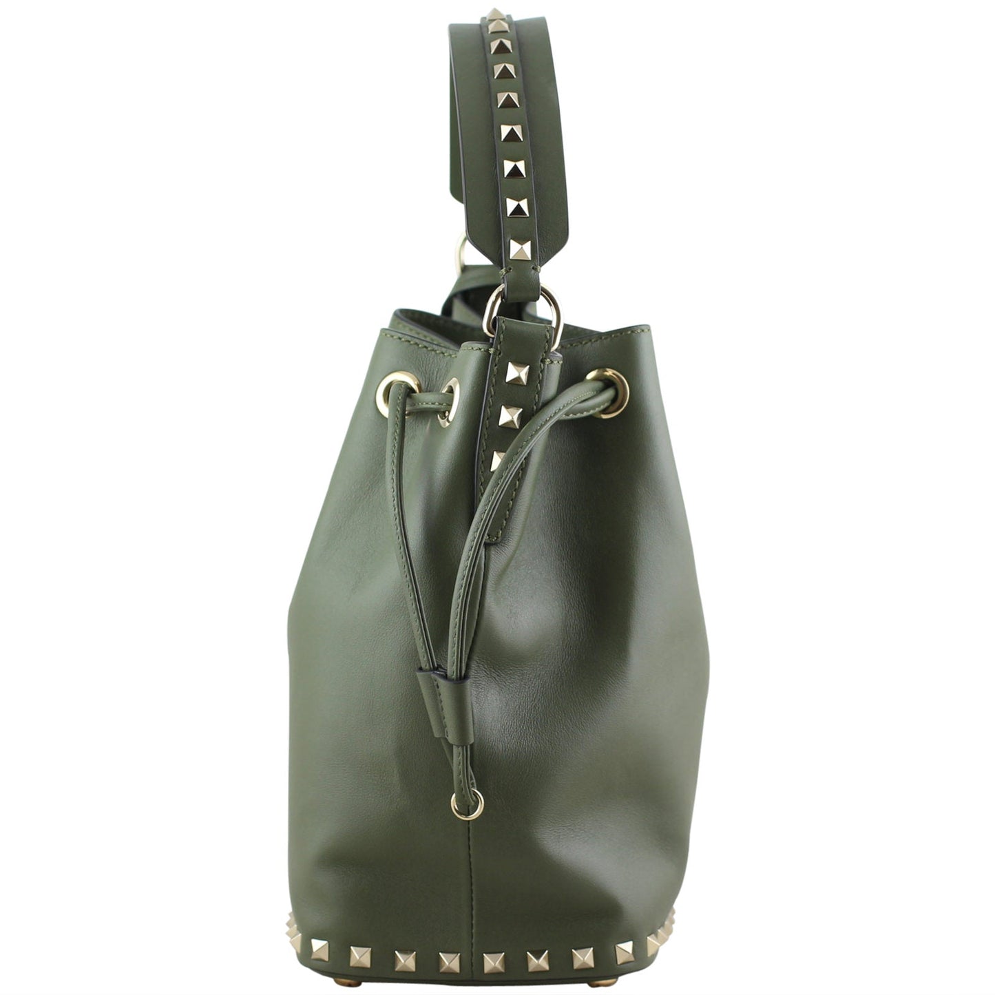 Valentino Rockstud Bucket Bag Small